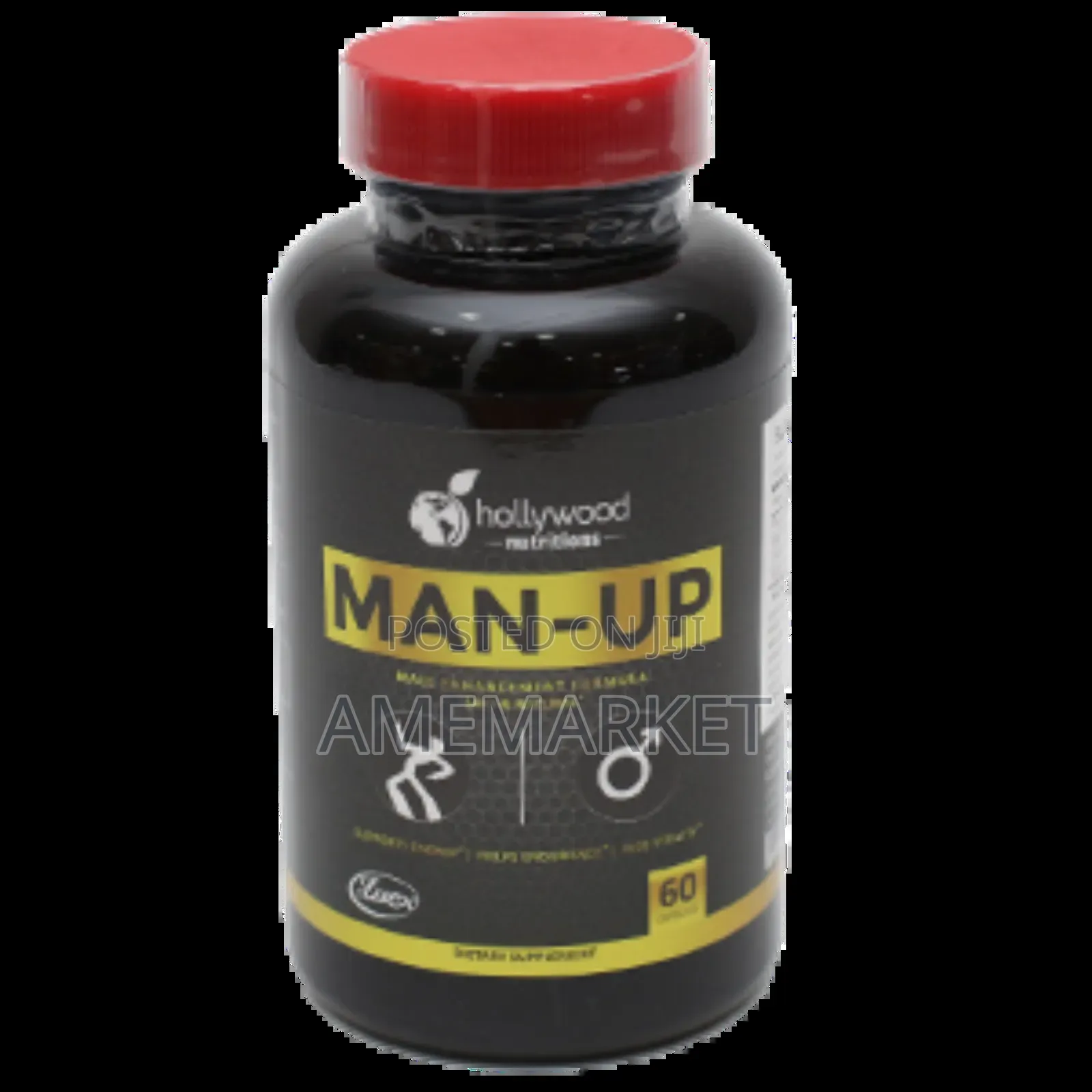 Man-Up Dietary Supplement Capsule Boost Male Sexual Wellness