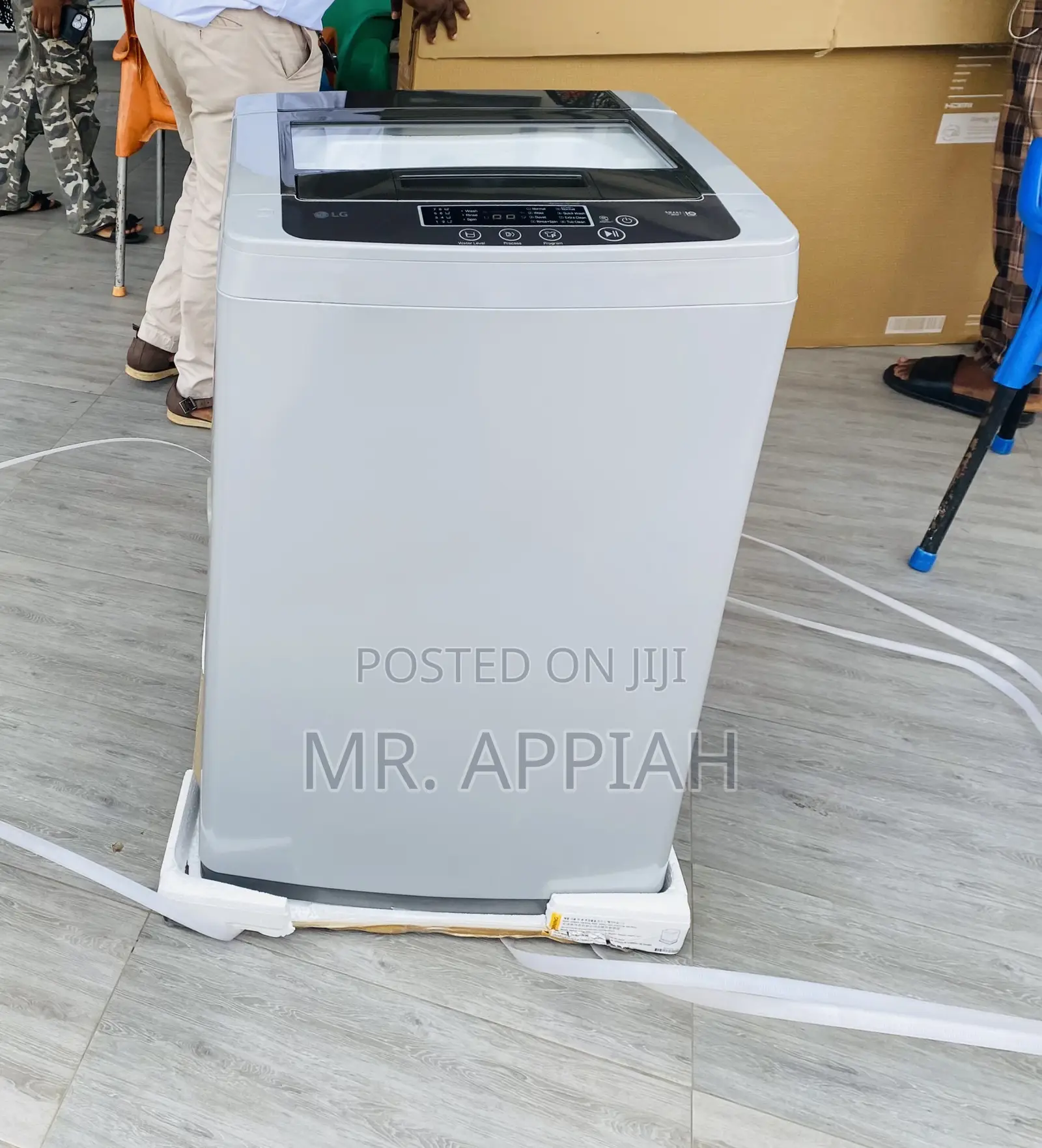 Classic LG 8kg Fully-Auto Washing Machine(T8585NDHV)Gray