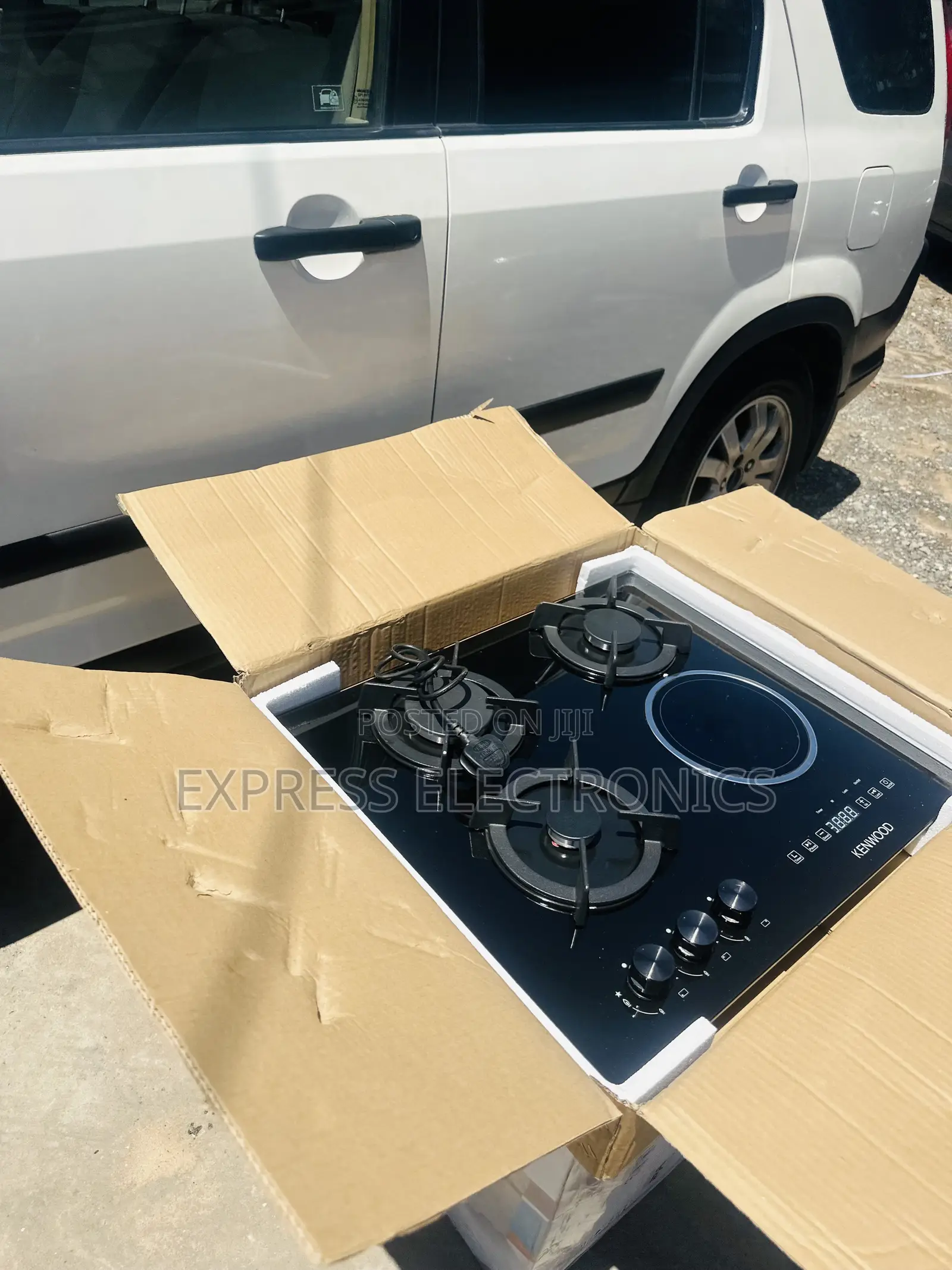 Multi Purpose Gas Electric Cooker Inbuilt 3+1 Stove Kenwood