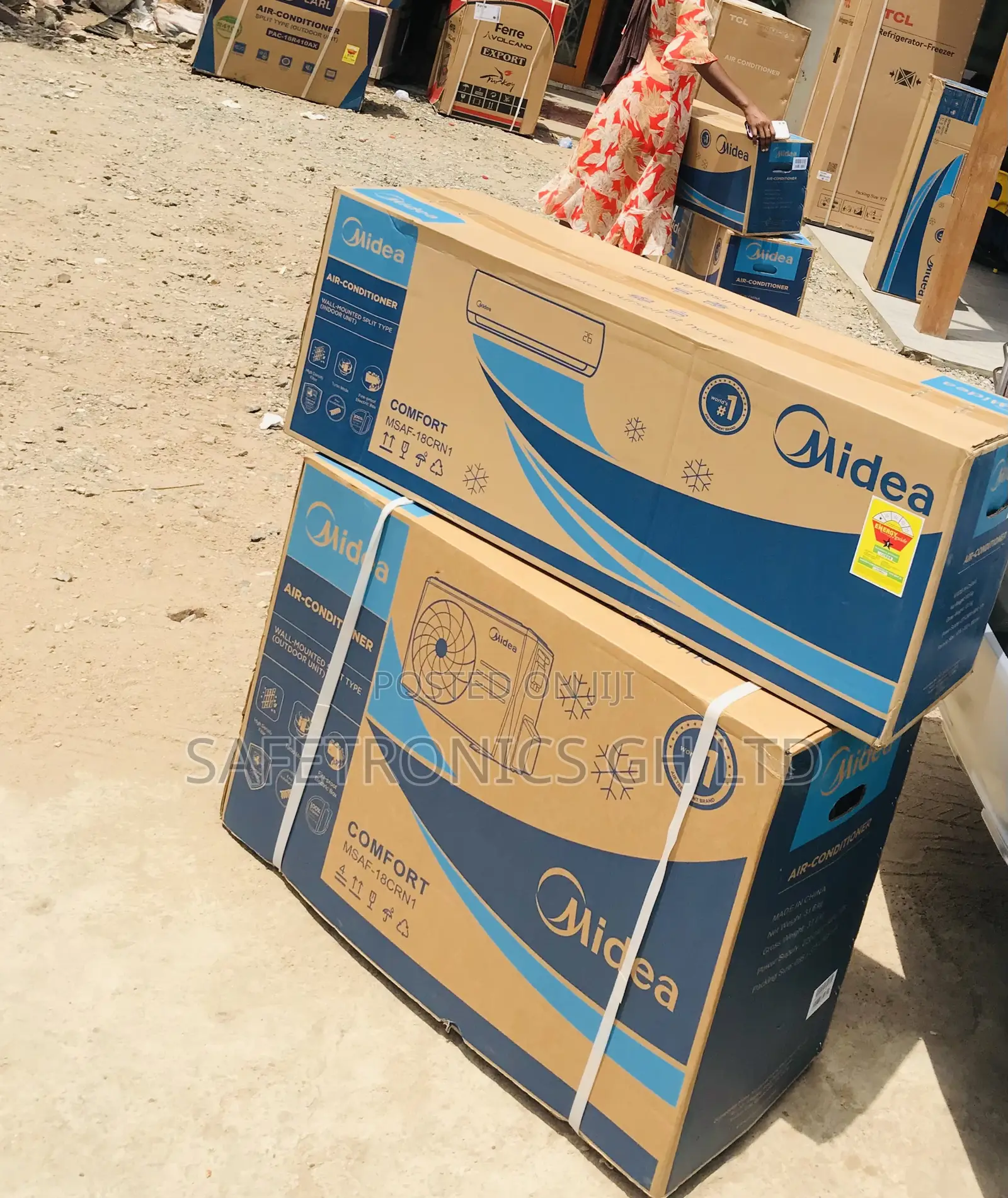 Buy Unique Midea 1.5 Horsepower White Split AC