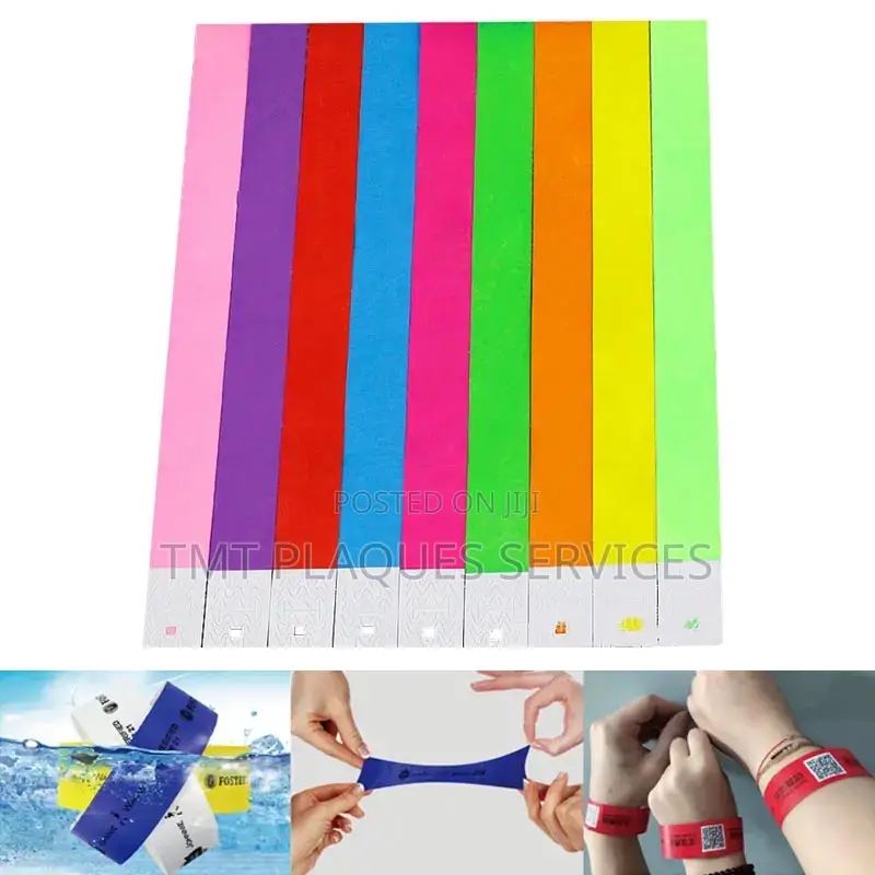 Special Tyvek Wristband Ticket for Your Events