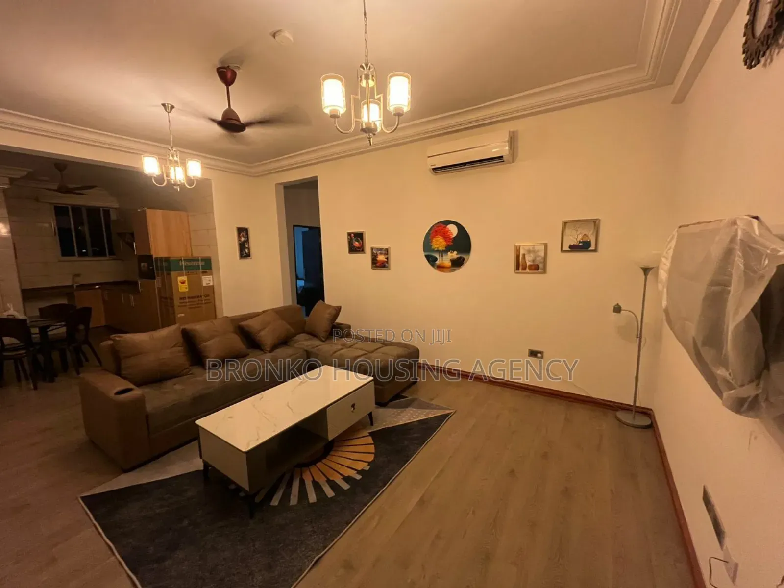 Furnished 2bdrm Apartment in Bronko Housing, East Legon for rent