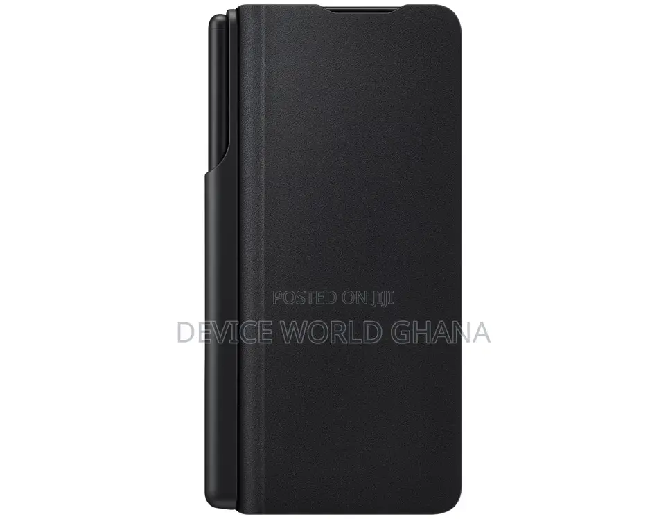 Samsung Z Fold 3 Leather Flip Case With S Pen
