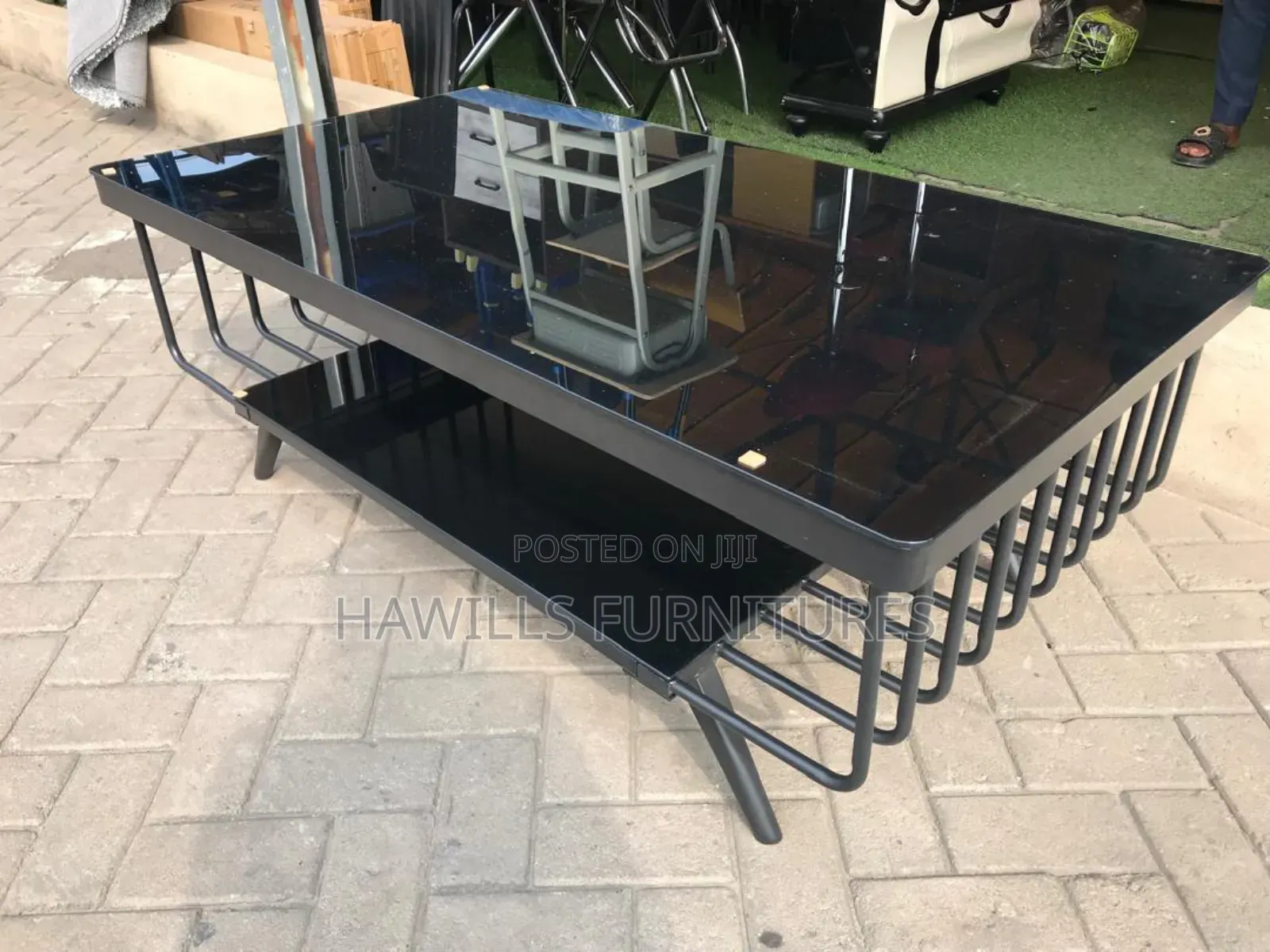 Executive Glass Center Table
