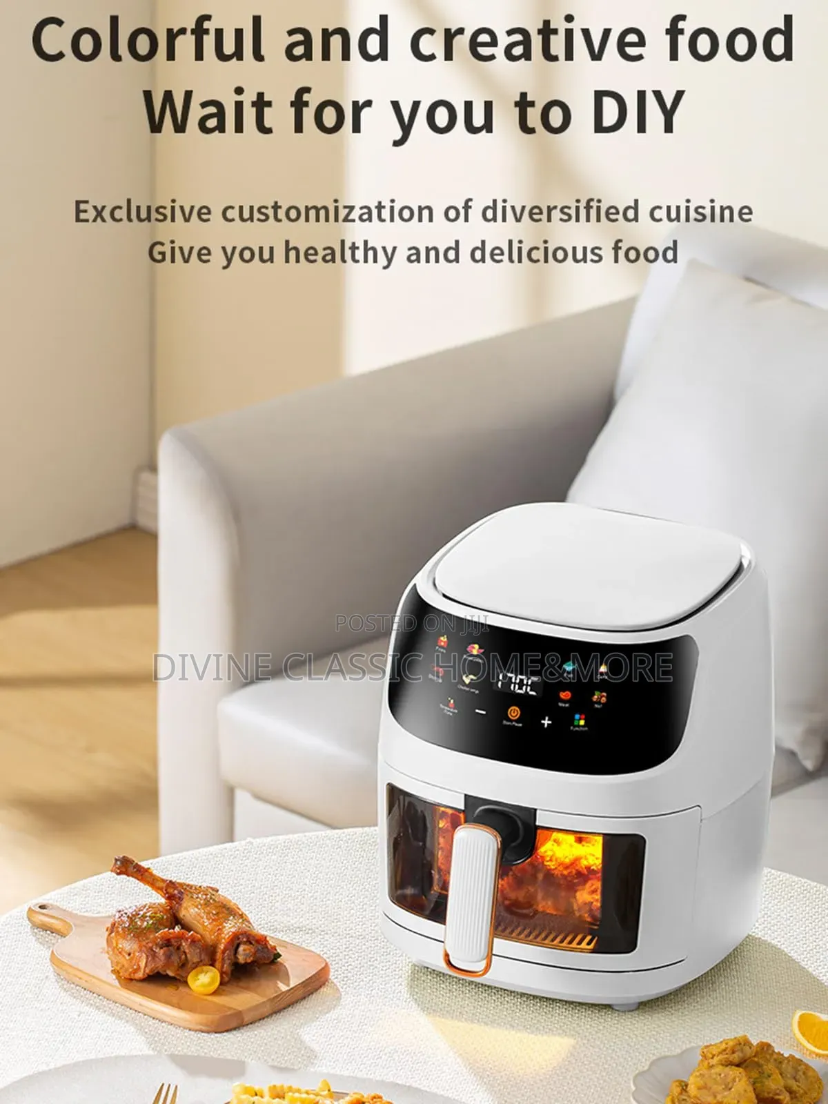 Extra Large Capacity Air Fryer Oven(8lit)