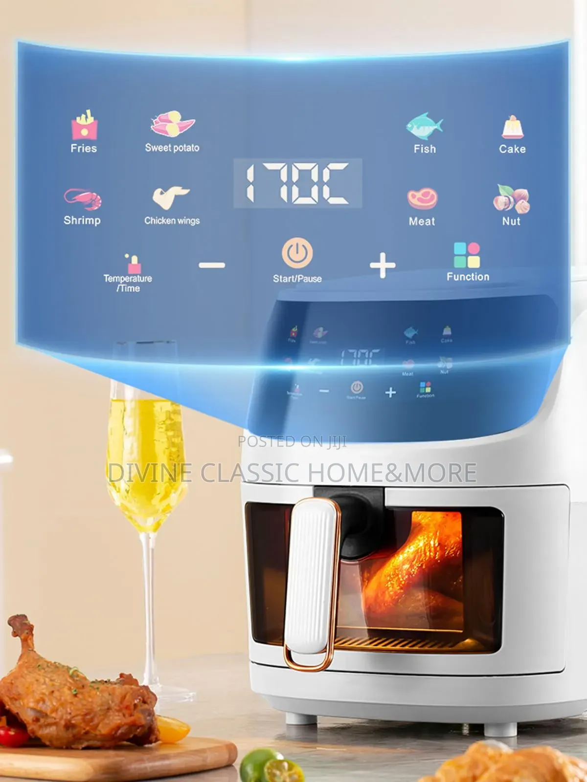 Extra Large Capacity Air Fryer Oven(8lit)