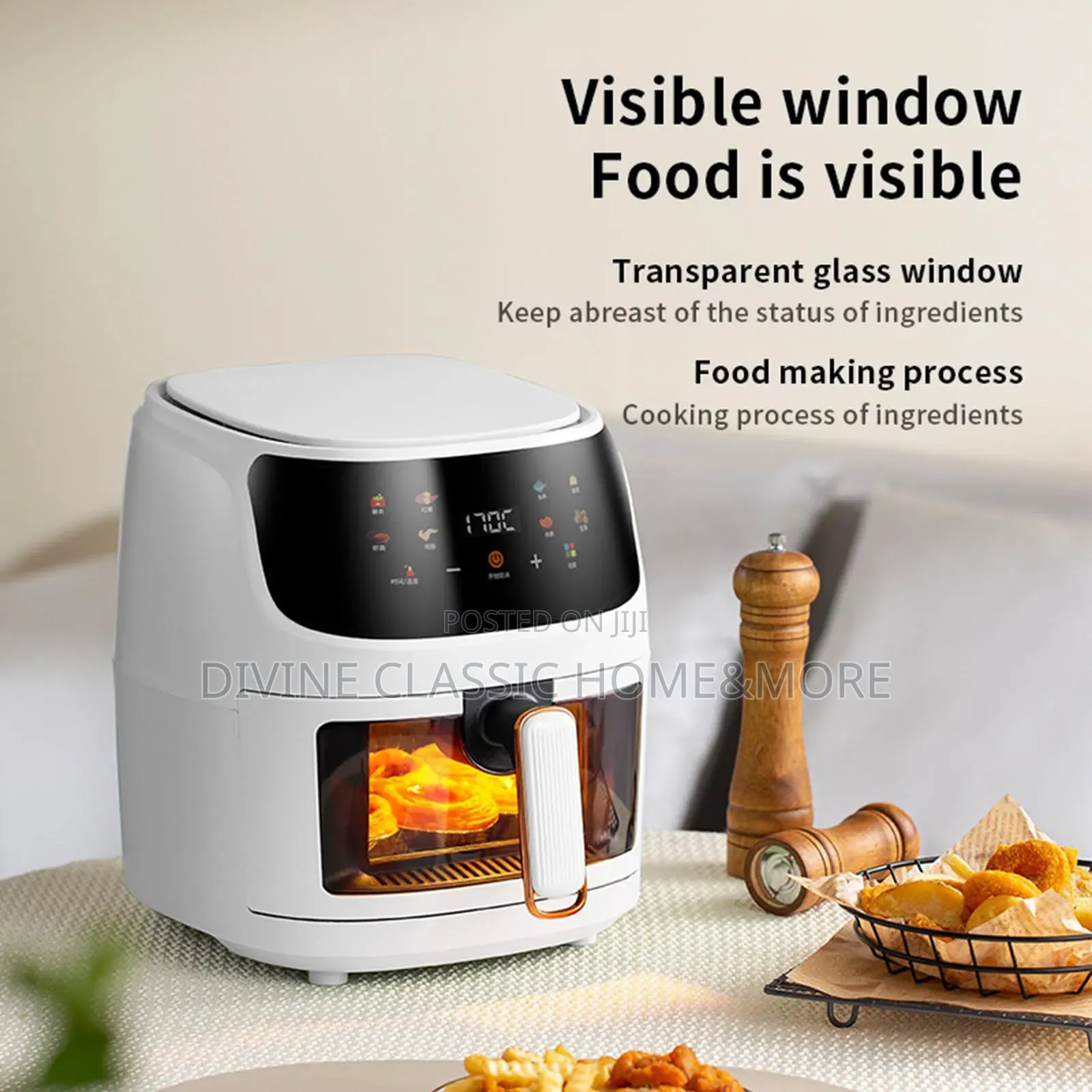 Extra Large Capacity Air Fryer Oven(8lit)