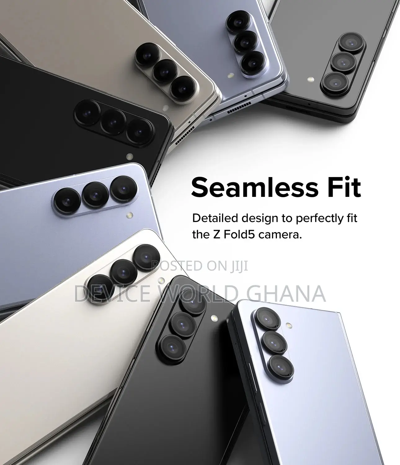 Camera Lens Protector (Rings) for Samsung Z Fold 6 5 4 3