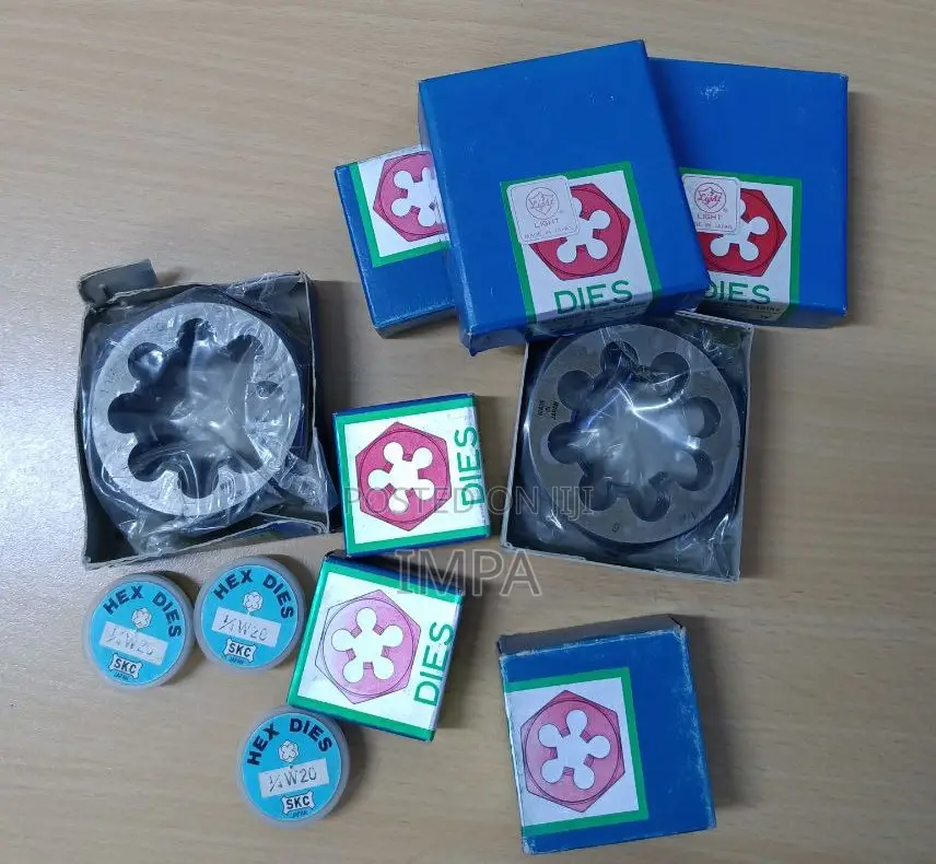 Hexagonal Rethreading Dies