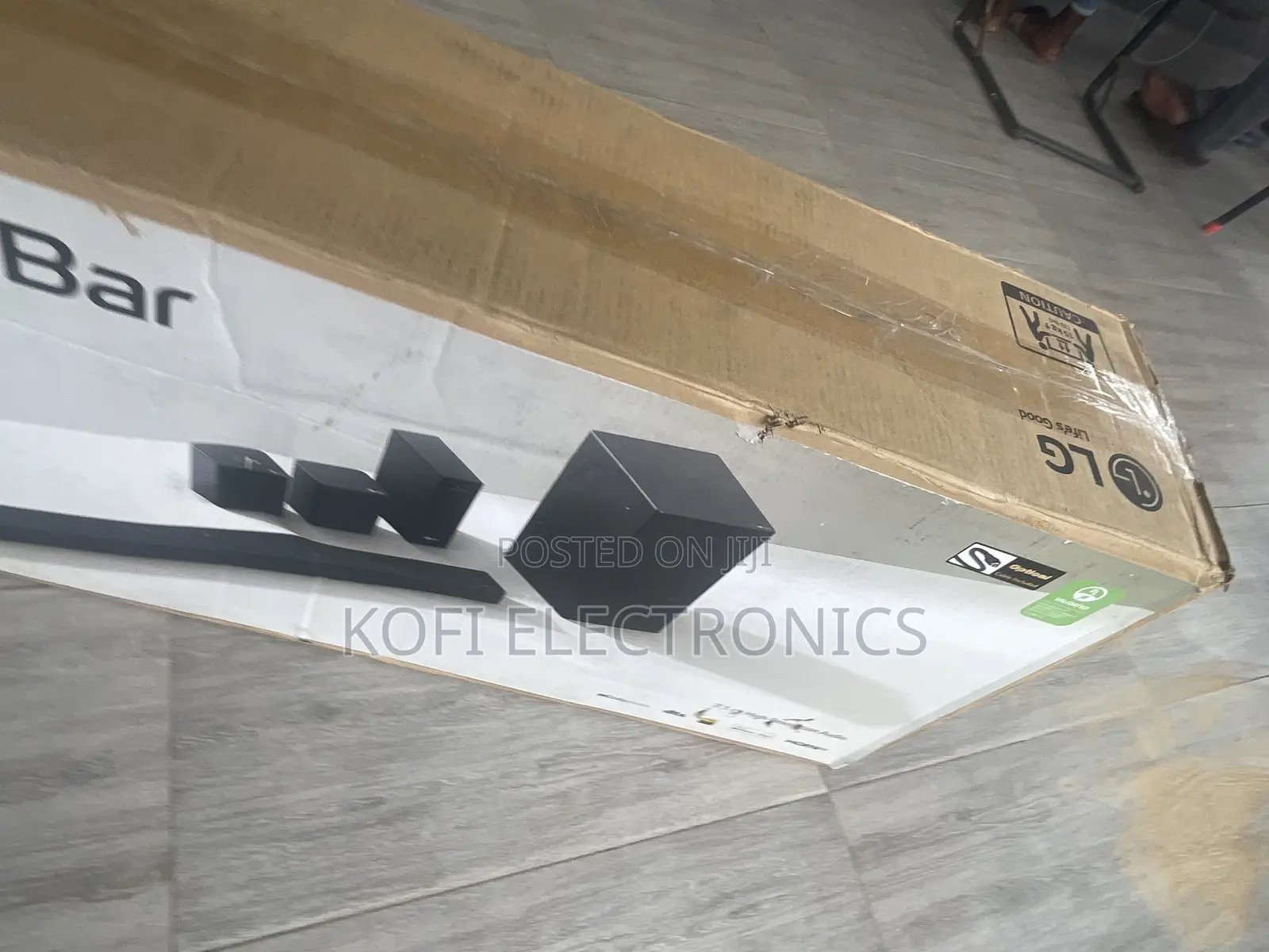 Next Level Audio Experience LG SP7R 7.1C Sound Bar