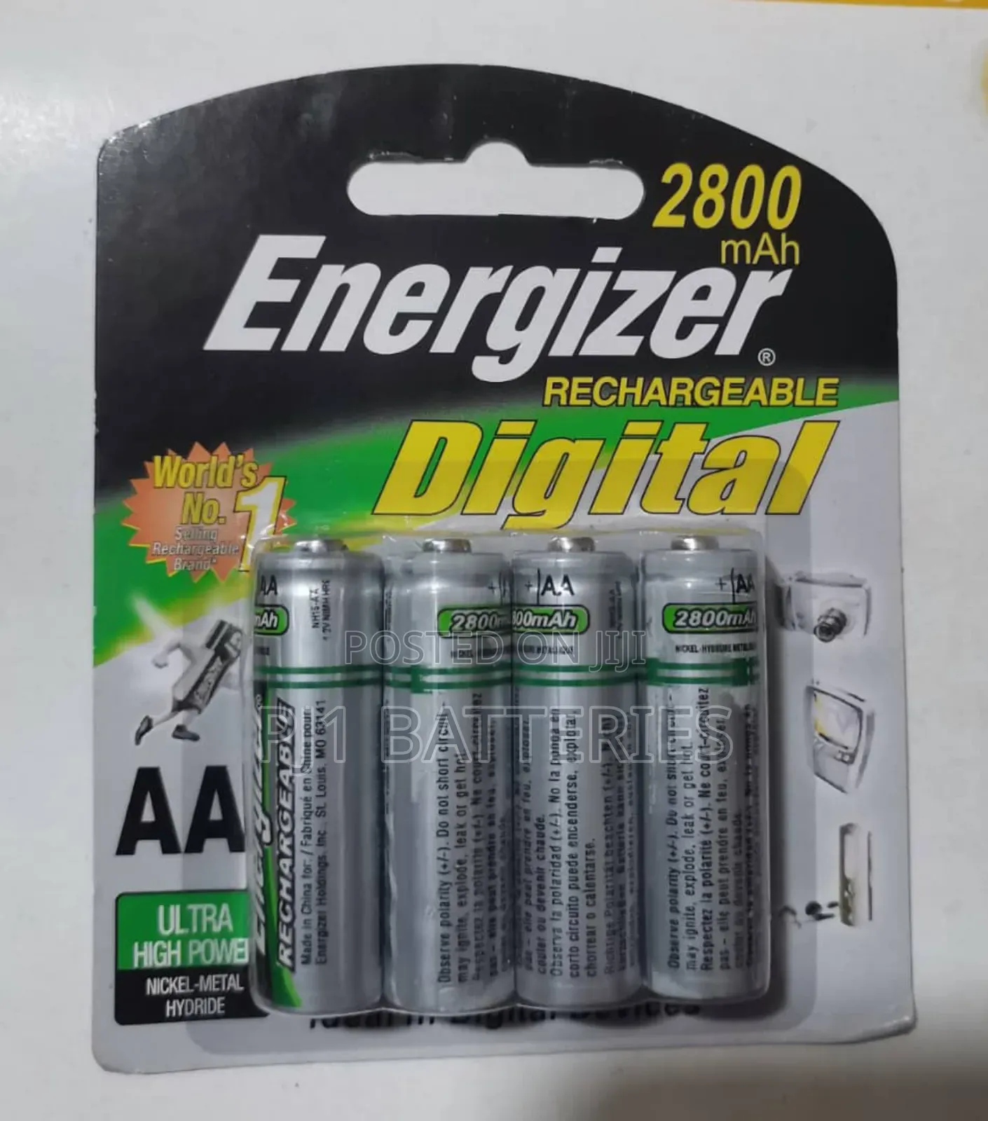 AA Energizer Rechargeable