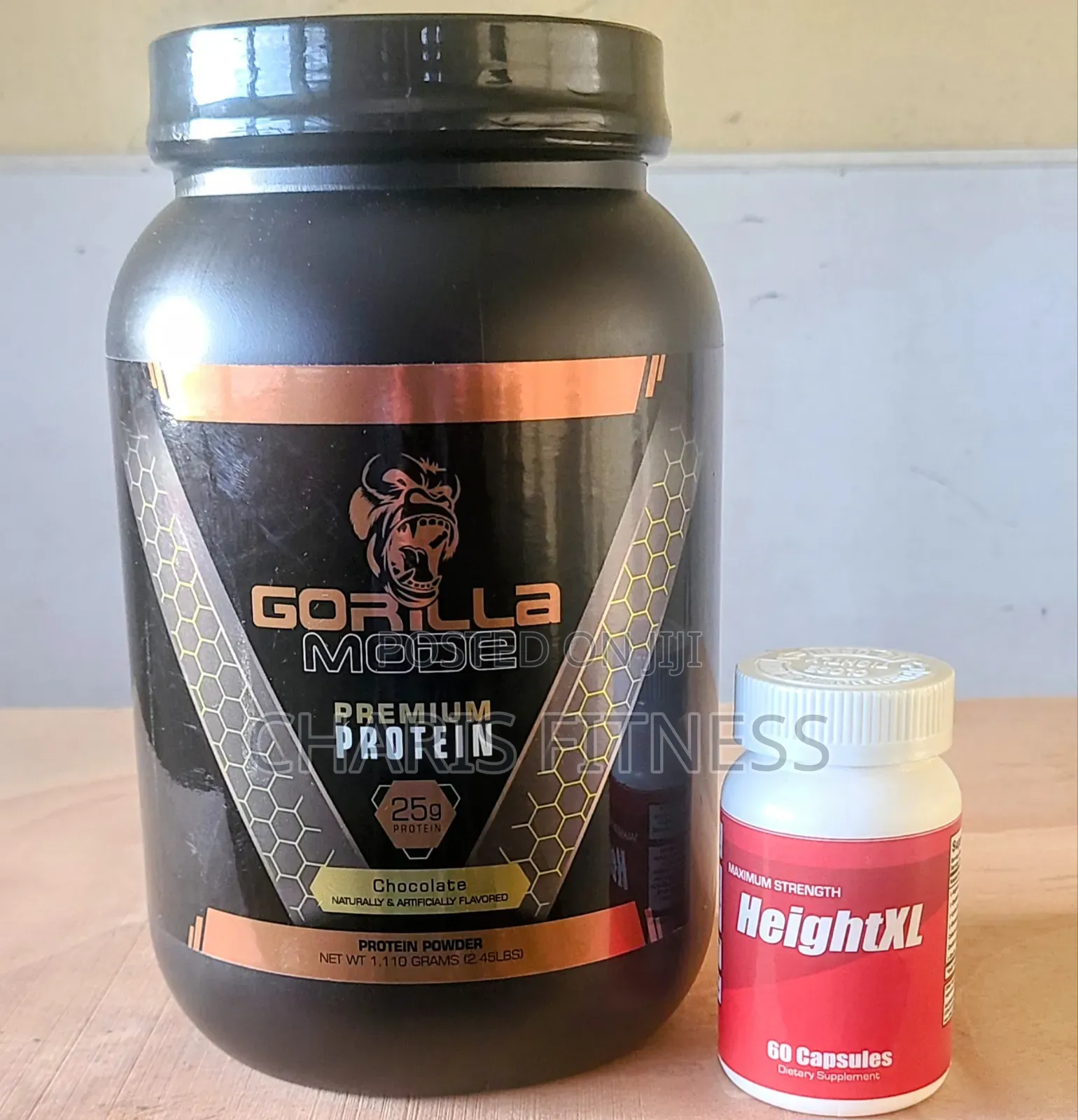 Height Xl + Gorilla Whey (Height Gain With Protein Support)