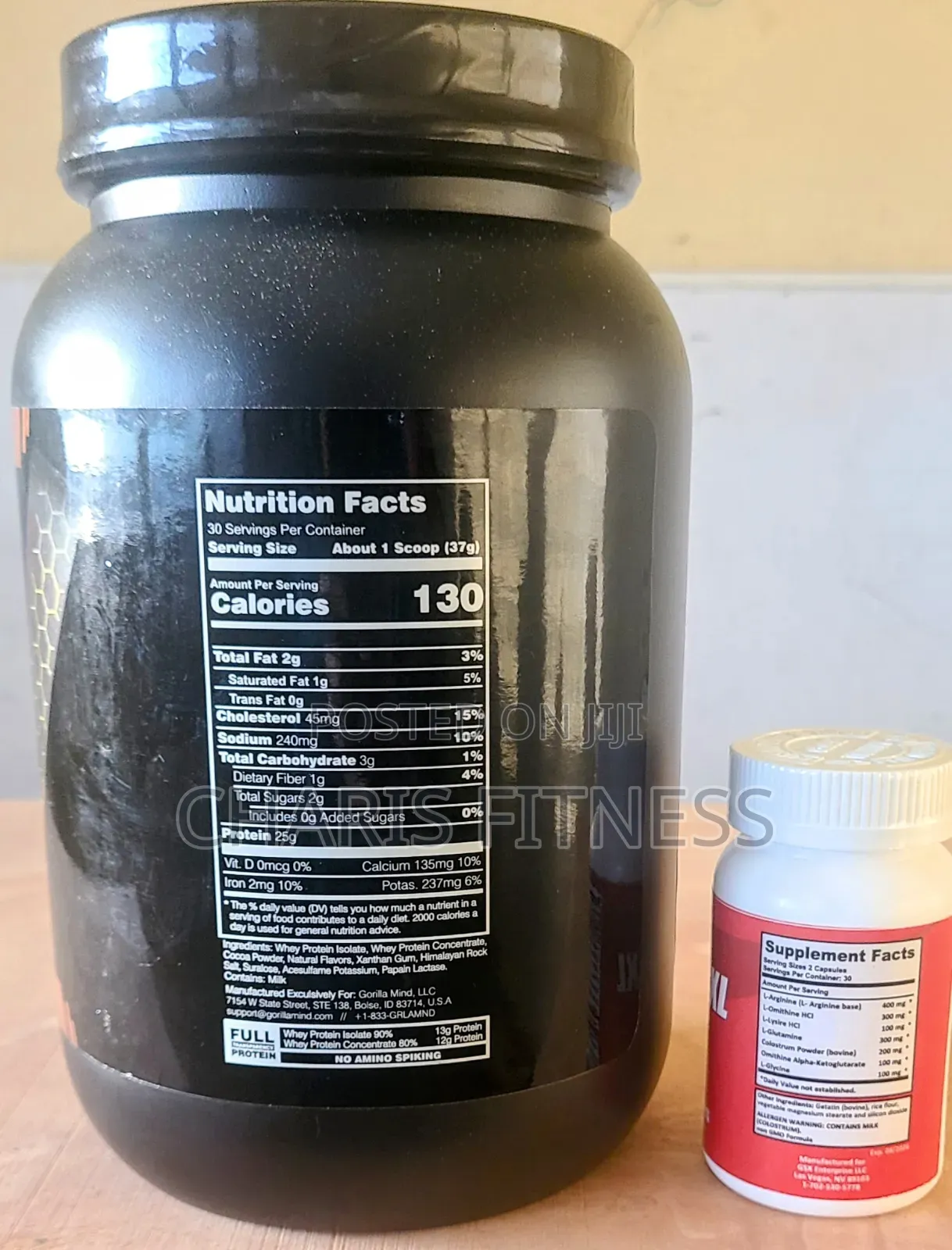 Height Xl + Gorilla Whey (Height Gain With Protein Support)