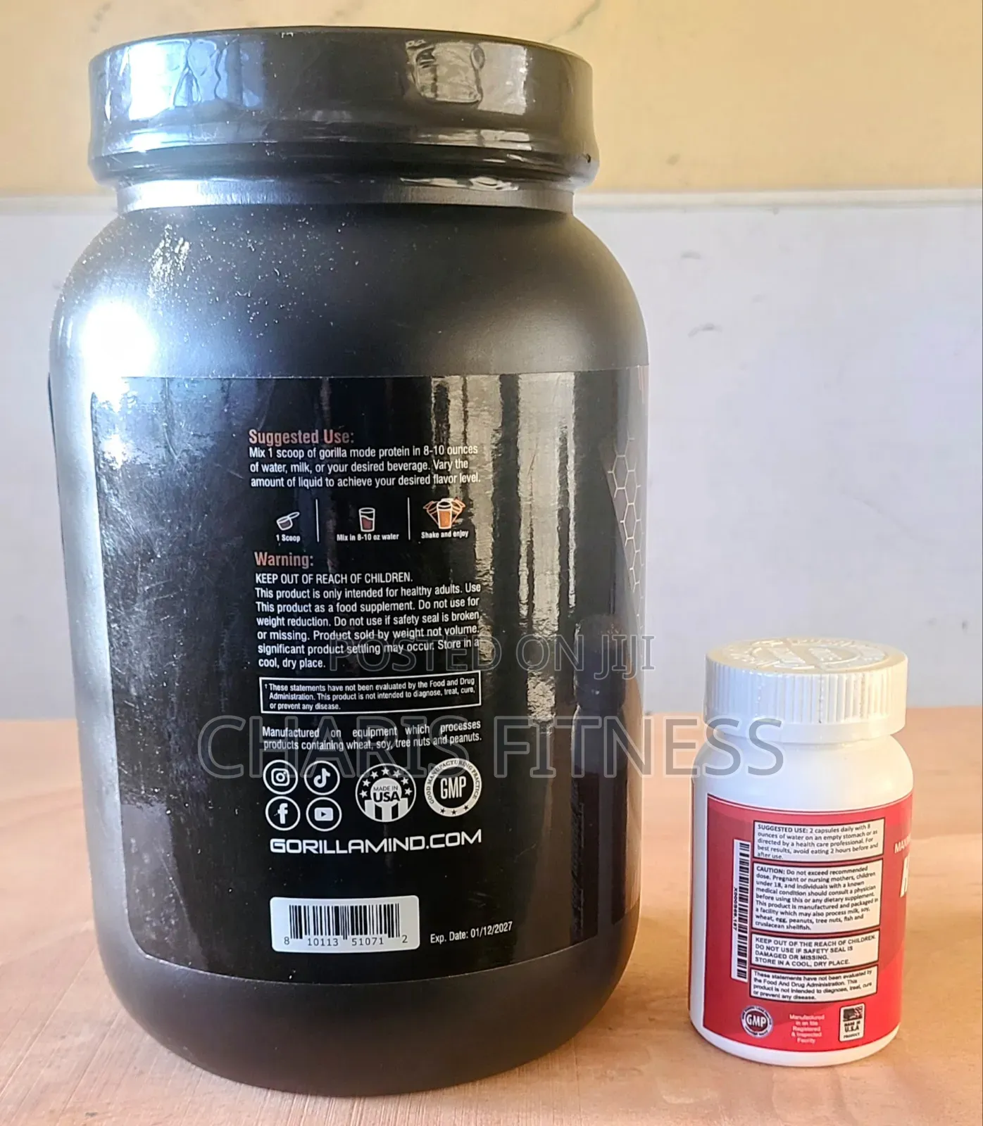 Height Xl + Gorilla Whey (Height Gain With Protein Support)