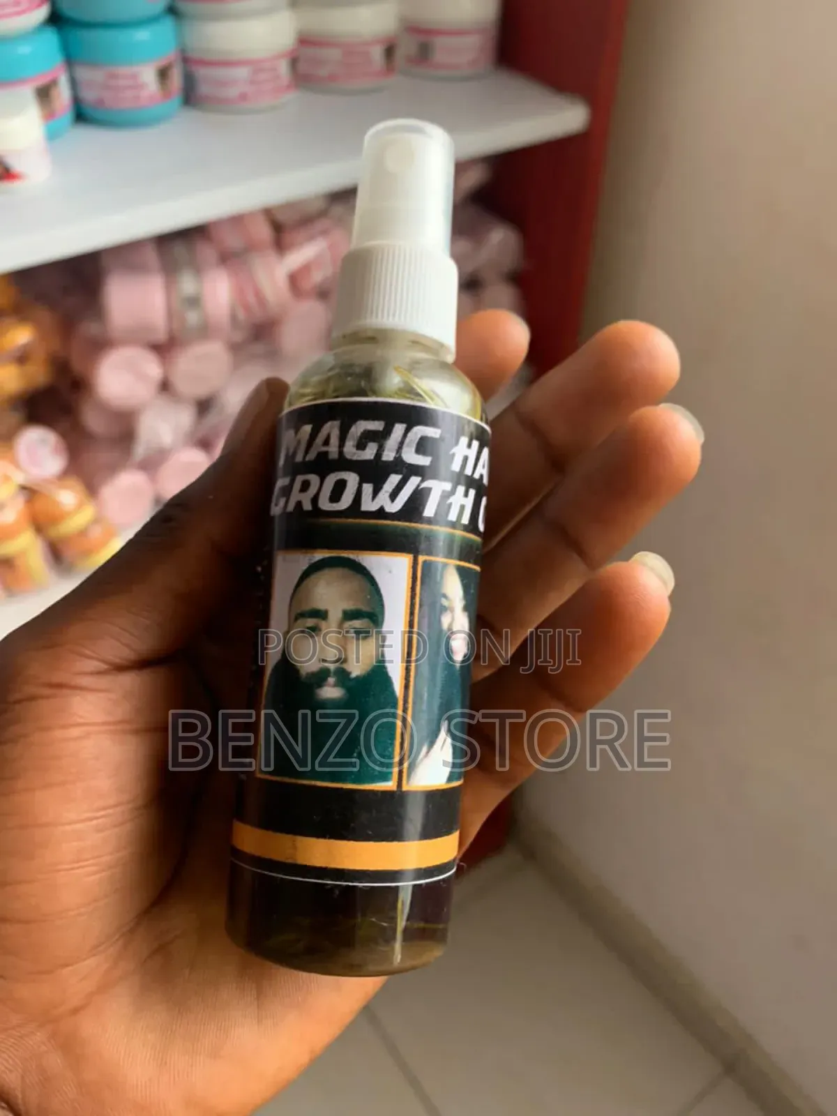 Magic Hair Growth Oil for Fast Hair and Beard Growth