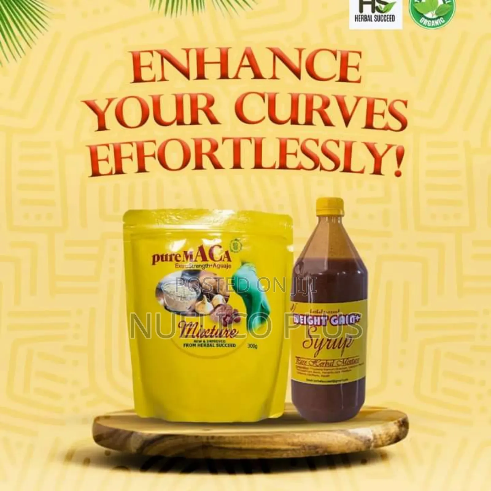 Natural Booty Builder Weight Gain Syrup Maca Powderformula