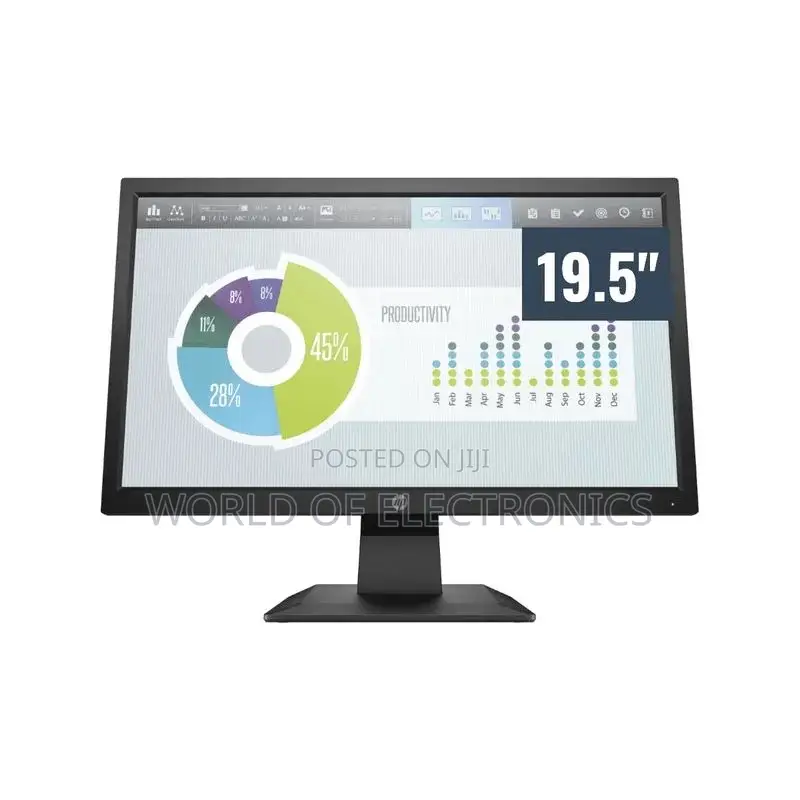 HP P204V 20 Inch LED Monitor