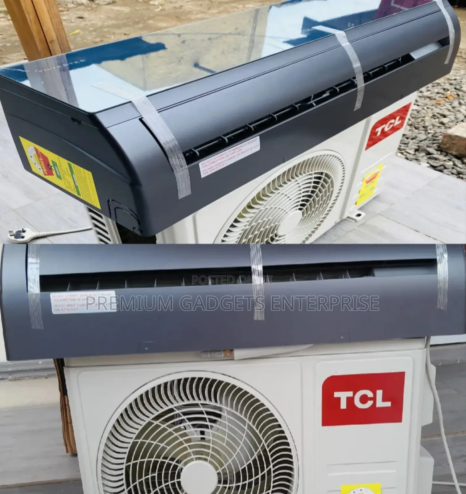 Tcl Shower-style Cooling 2.0hp Inverter Black Mirror Ac