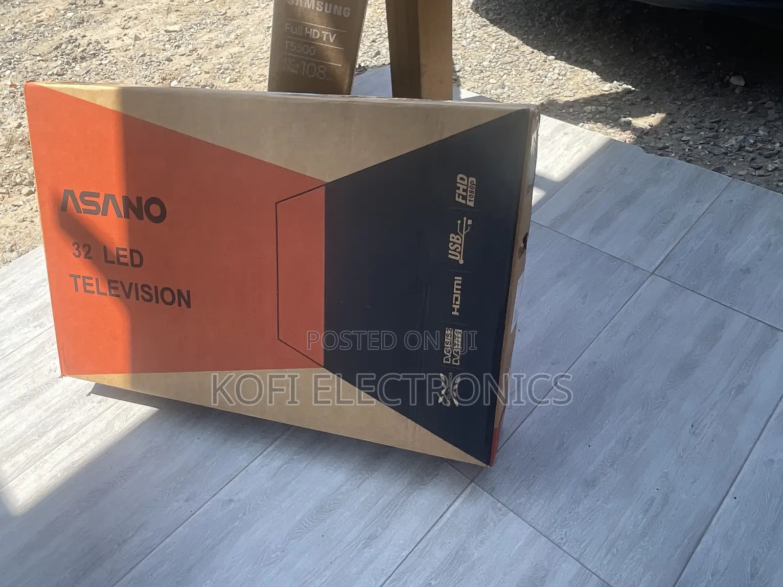 (Pay on Delivery) Asano Digital/Satellite Led TV– 32′′ Black