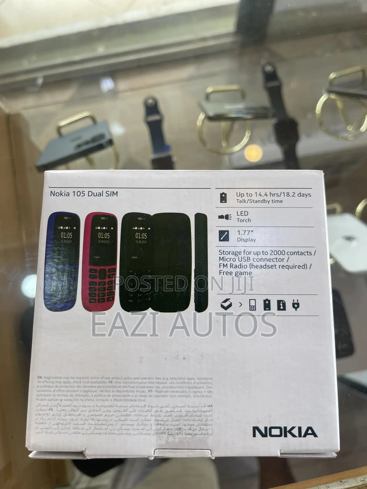 New Nokia 105 Black