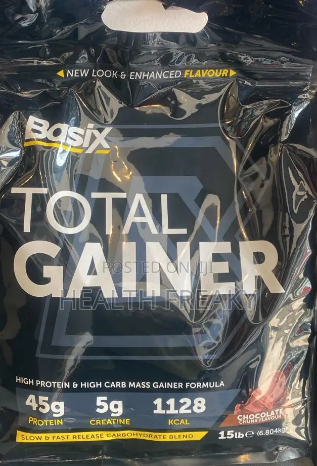 Protein Basix Total Gainer Protein Weight Gainer Muscle Builder