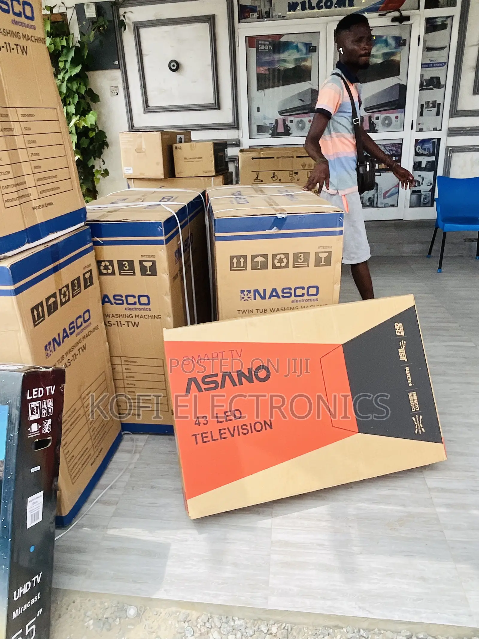 Satellite Images FHD Asano 43” Digital Smart Tv
