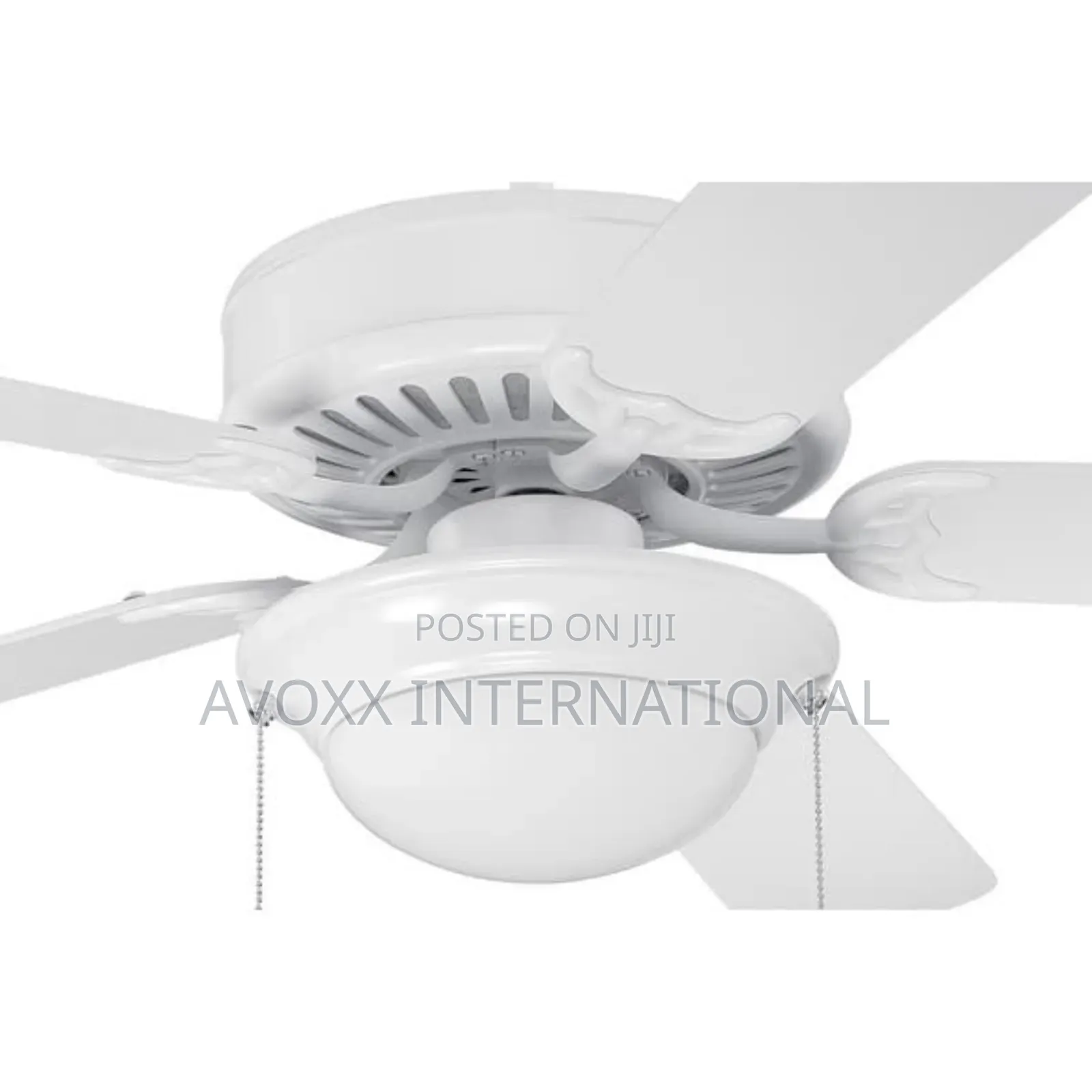 Craftmade C209W W/Light 52" Ceiling Fan - Dark Gray Blades