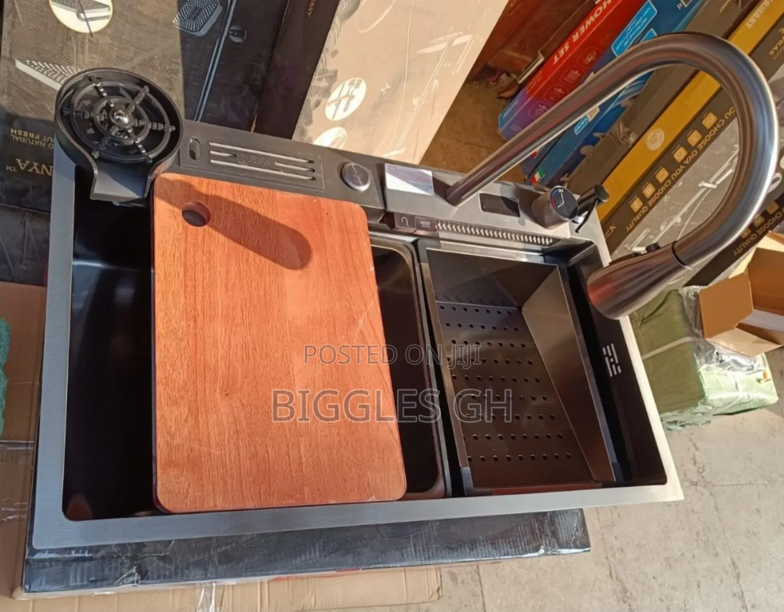 Smart Waterfall Cabinet Sink