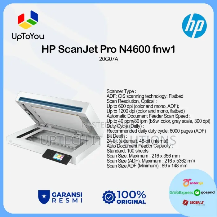 HP Scanjet Pro N4600 Fnw1 Scanner