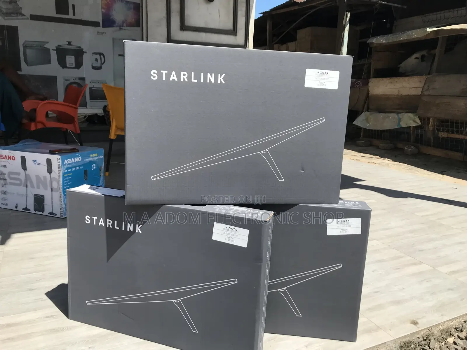 Energy Saving Starlink Gen 3 Standard Dish Kit Router.