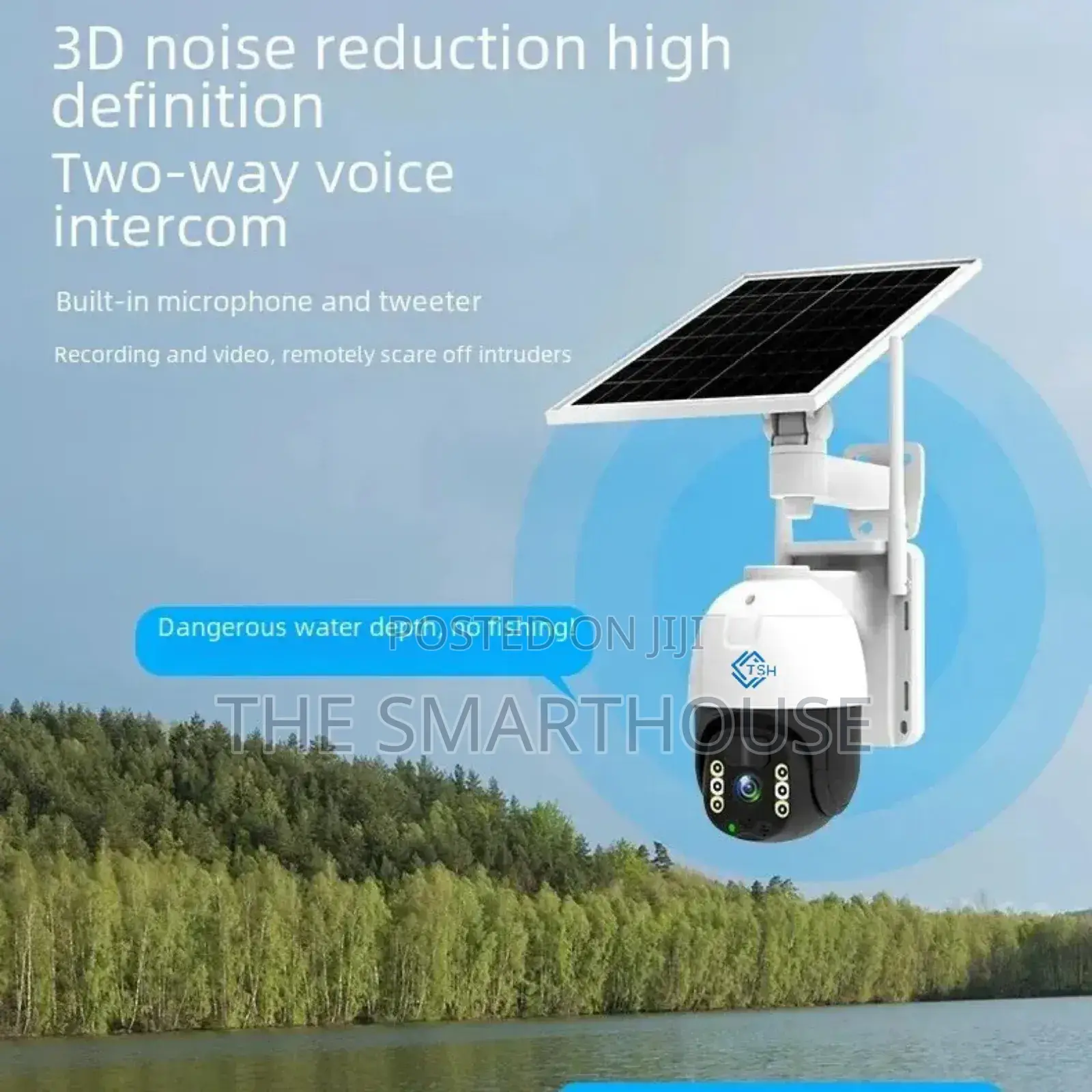 TSH- Smart Solar CCTV Camera