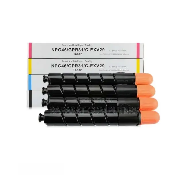 CMYK Canon Compatib EXV-29 Toner All Colors - ₵600 Per Color