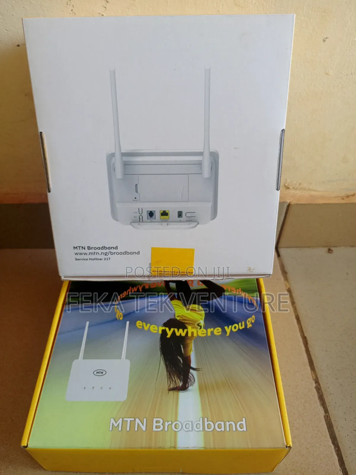 Mtn Universal 4g+ Router + Powerbank - Turbonet Supported#