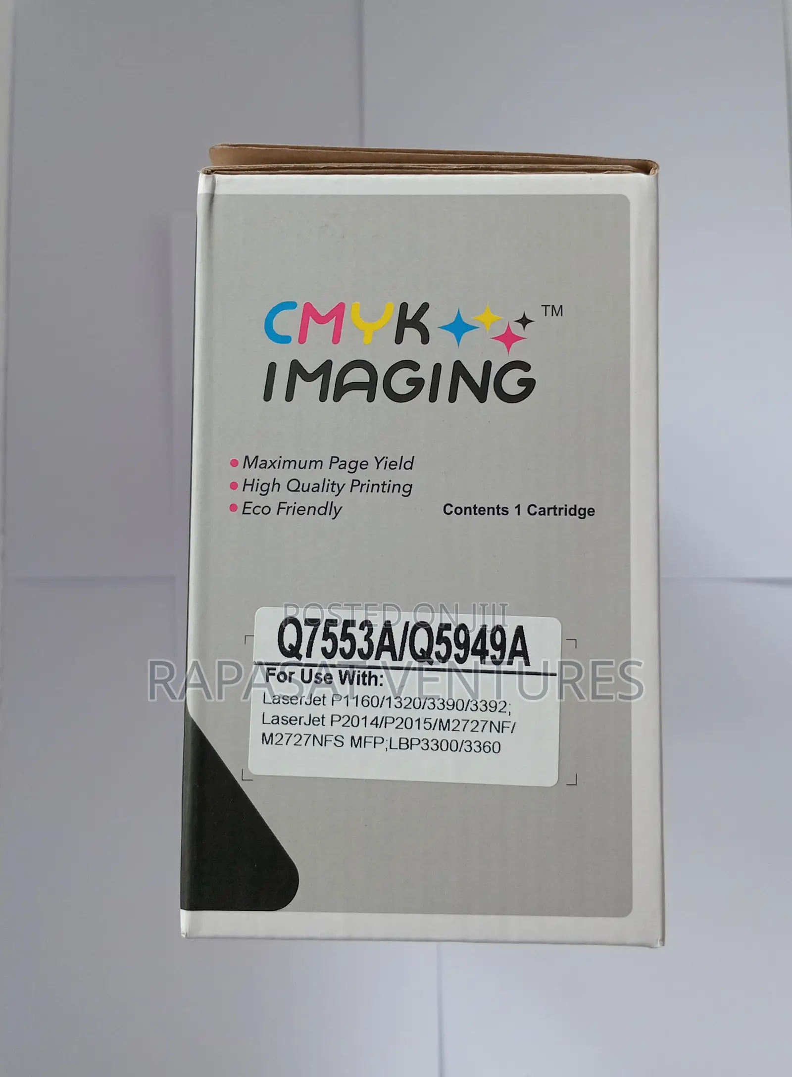 Cmyk 53A / 49A Black Toner