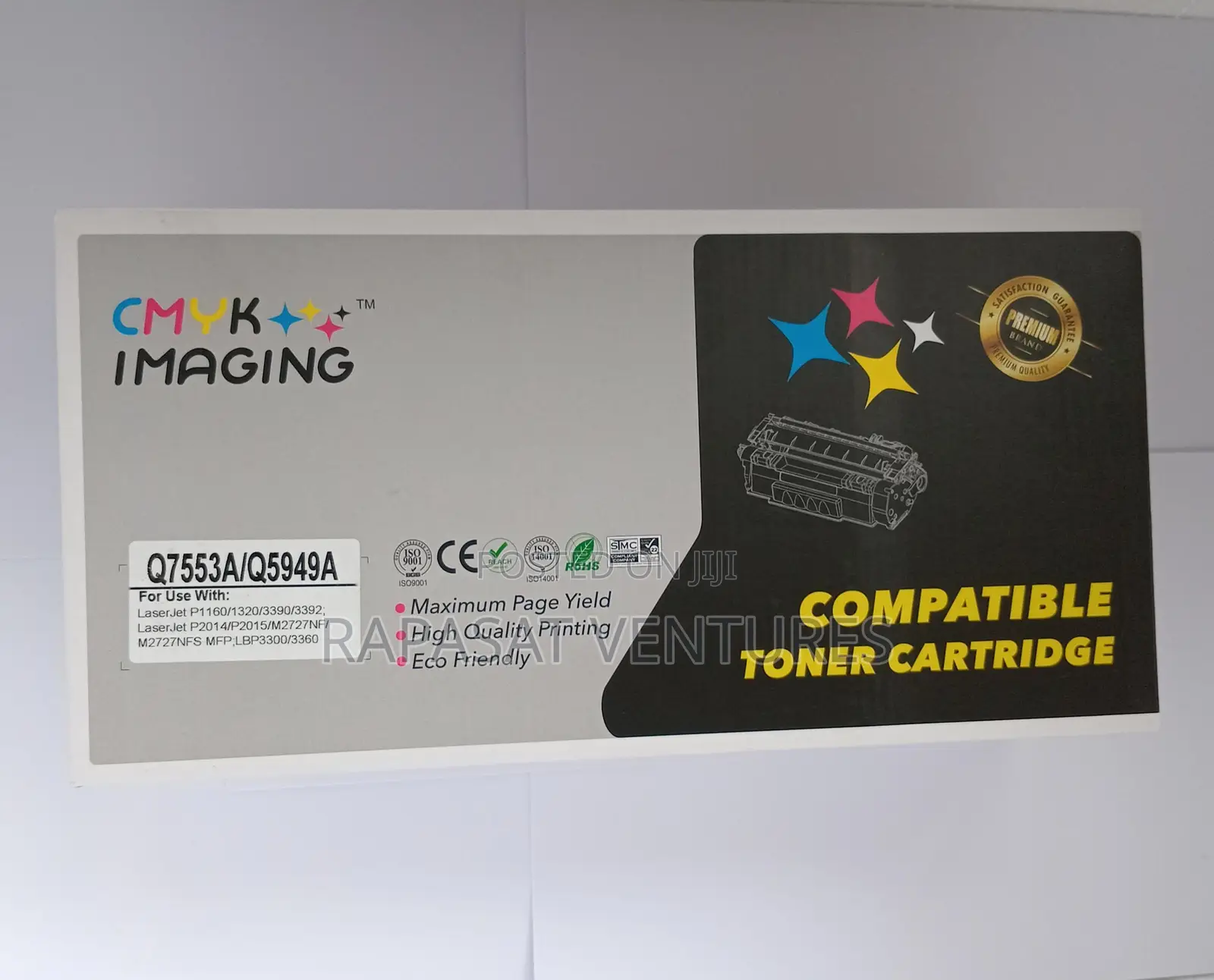 Cmyk 53A / 49A Black Toner