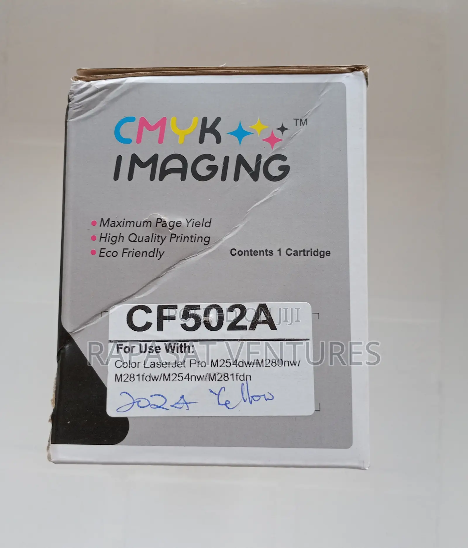CMYK 202A Toner Cartridges - 250 Per Toner Cartridge