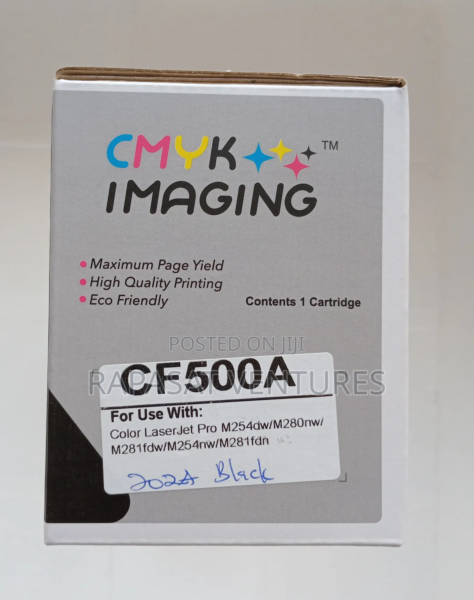 CMYK 202A Toner Cartridges - 250 Per Toner Cartridge