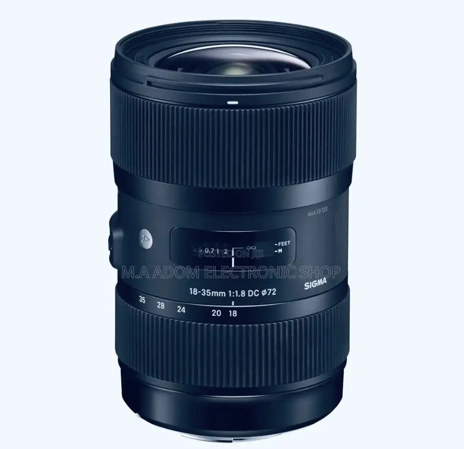 Sigma 18-35mm F/1.8 DC HSM Art Lens for Canon EF