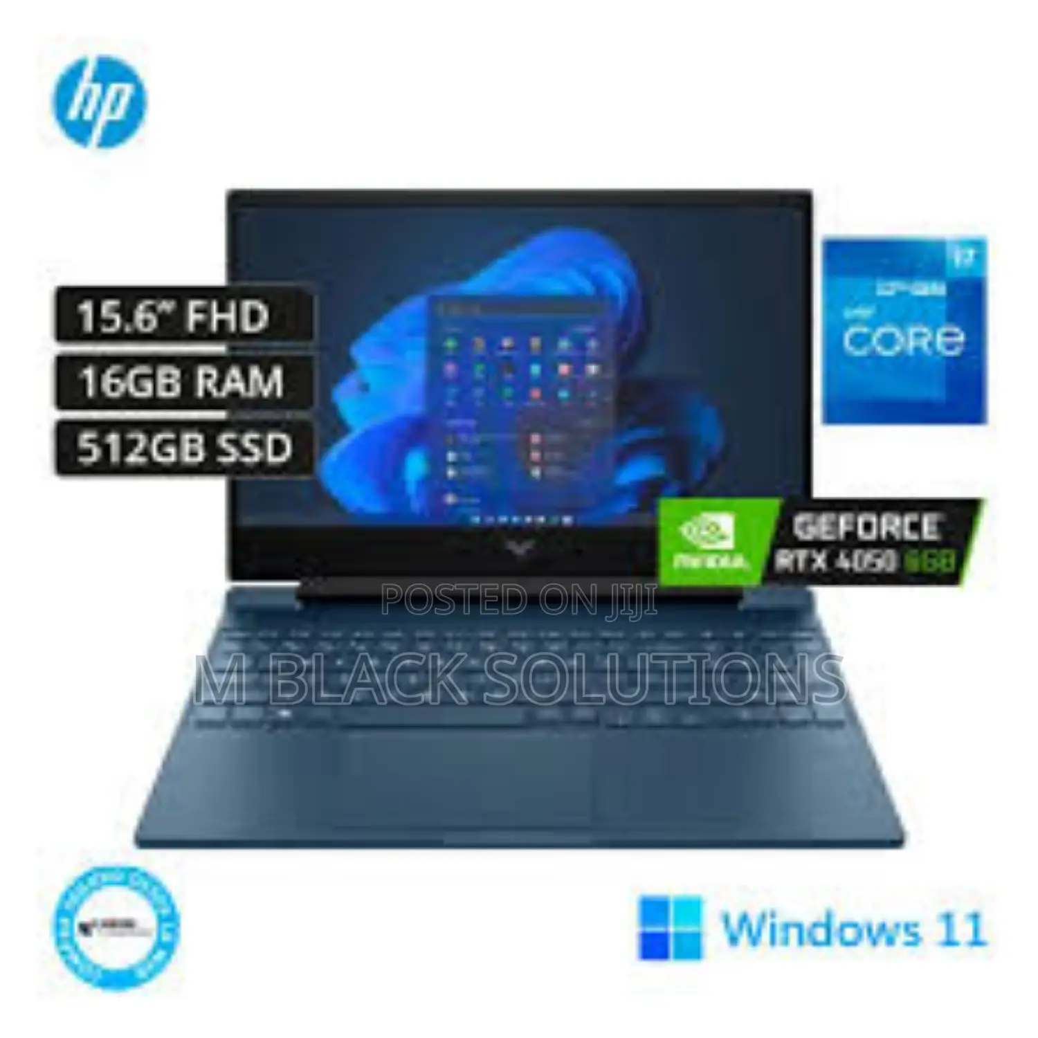 New Laptop HP Victus 15 16GB Intel Core I7 SSD 512GB