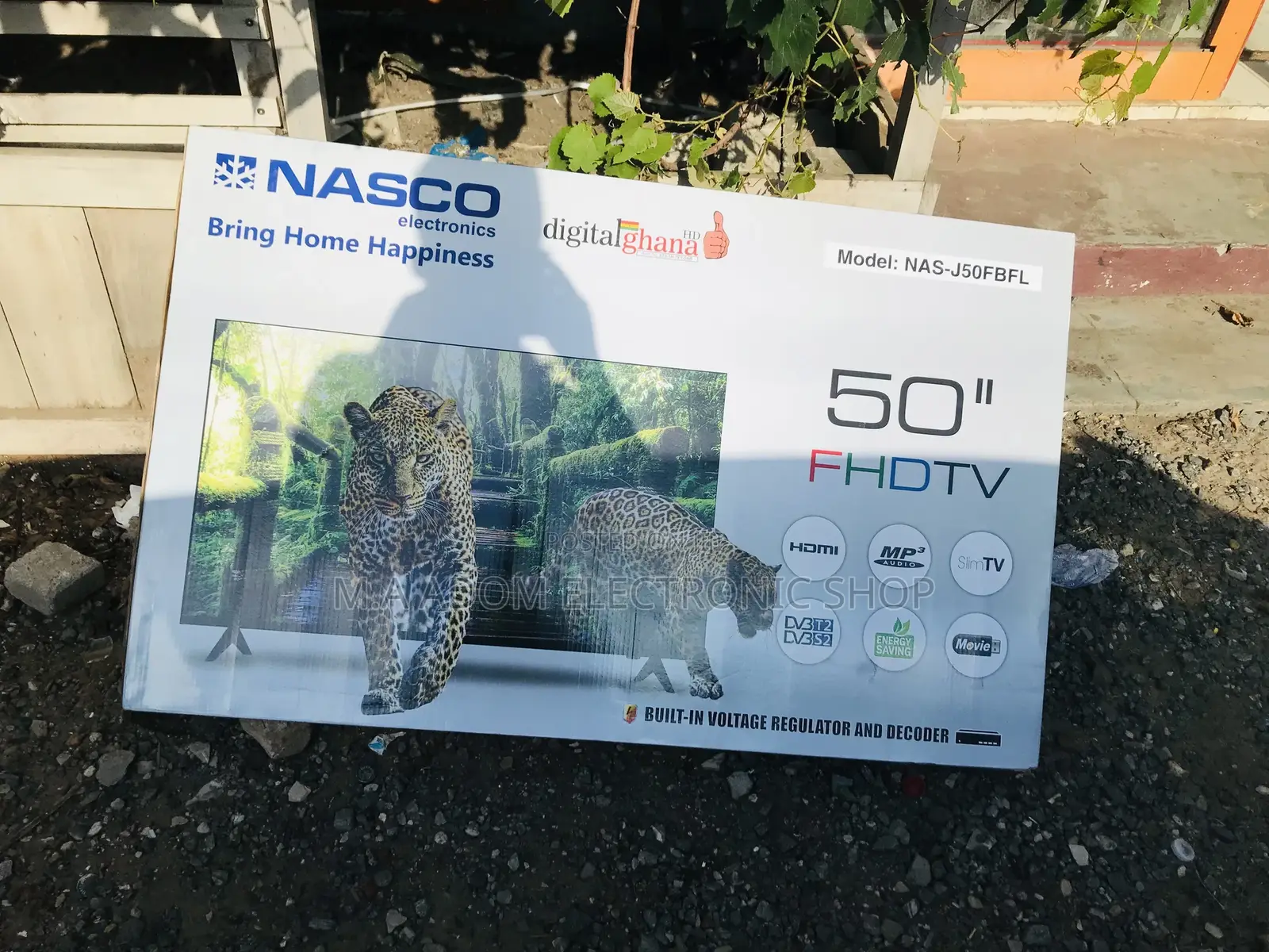 Order Nasco 50 Inch Full HD Satellite Led Television.