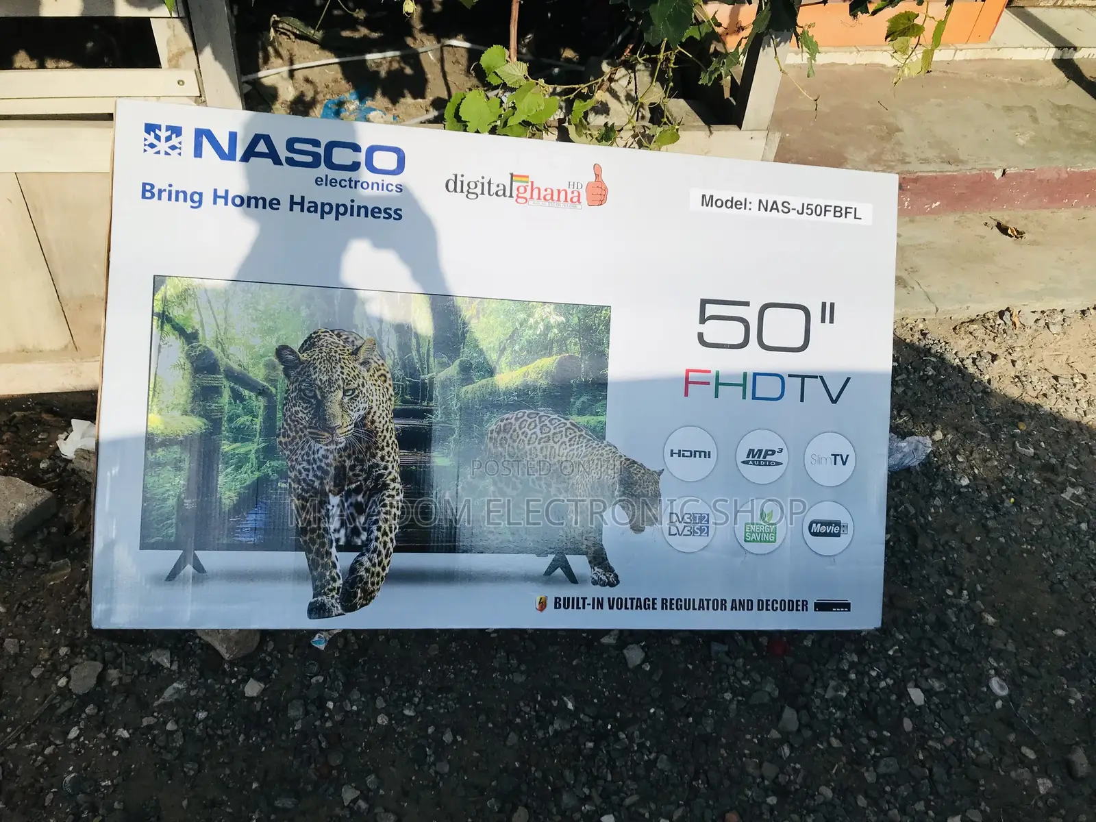 Order Nasco 50 Inch Full HD Satellite Led Television.