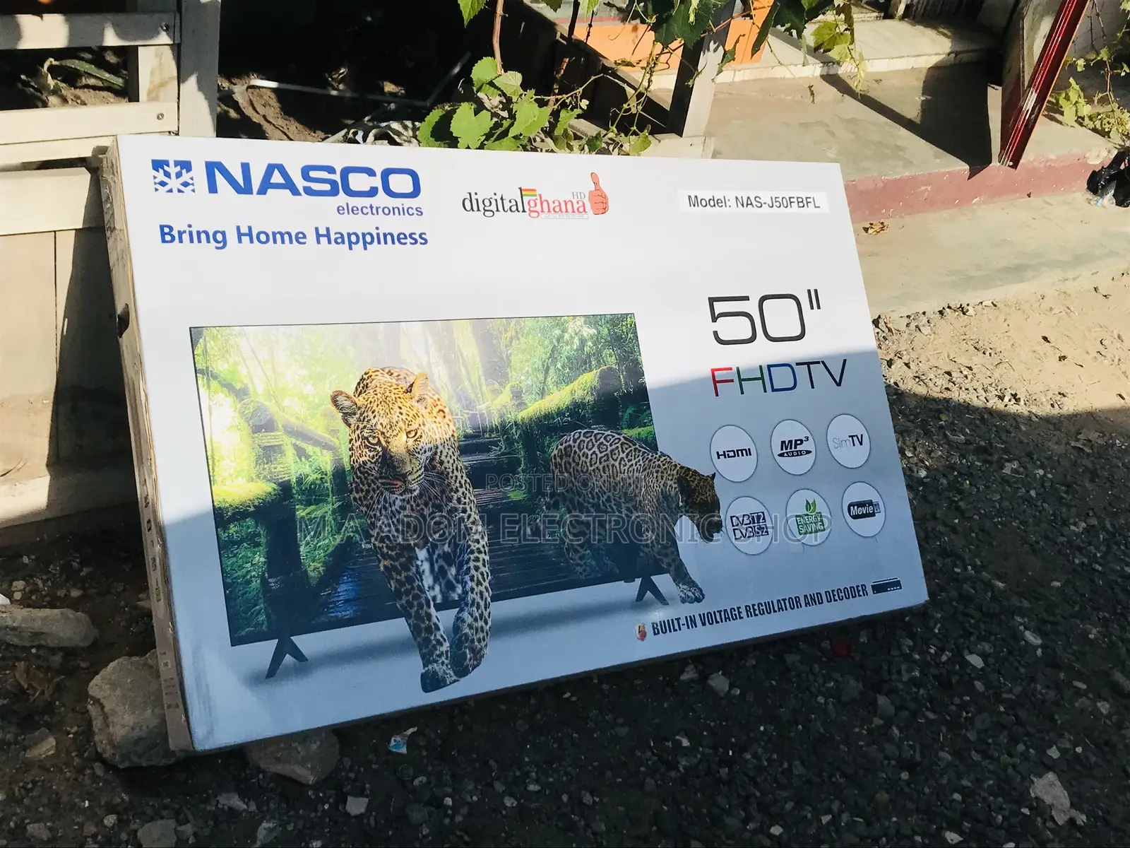 Shop Authentic Nasco 50” Full HD Satellite Led Television.