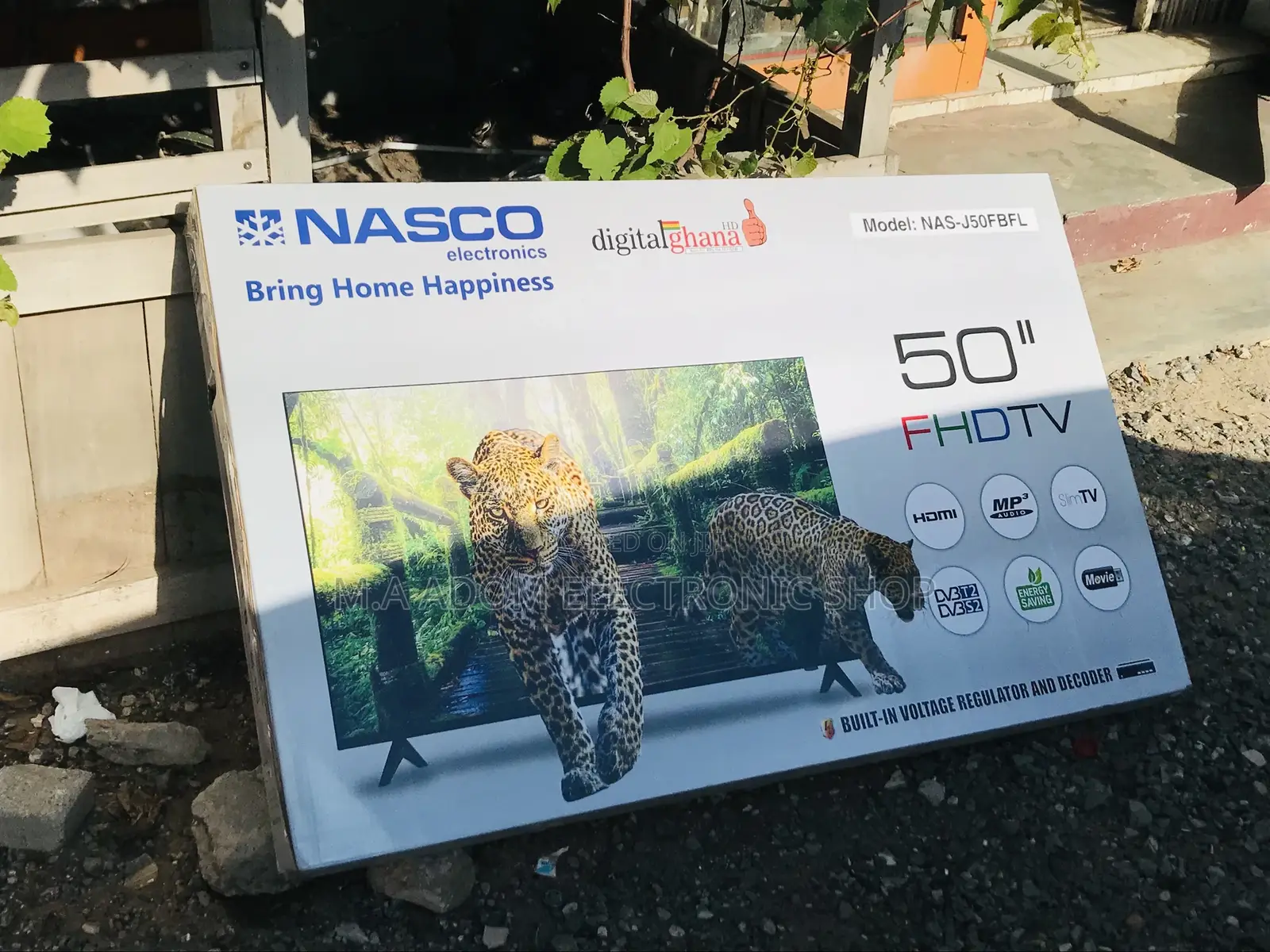 Nasco 50 Inch Full HD Satellite Led Television.