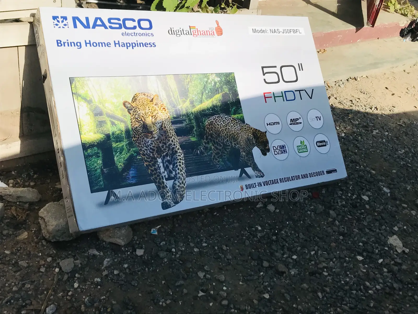 Nasco 50 Inch Full HD Satellite Led Television.