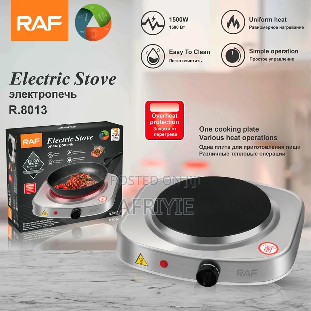 Single Flat Burner Electric Hot Plate