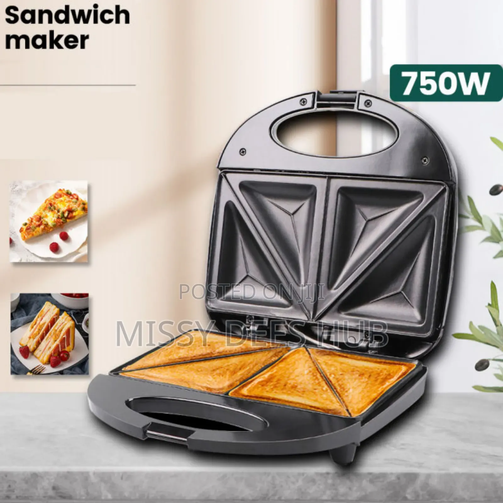 2-Slice Sandwich Maker