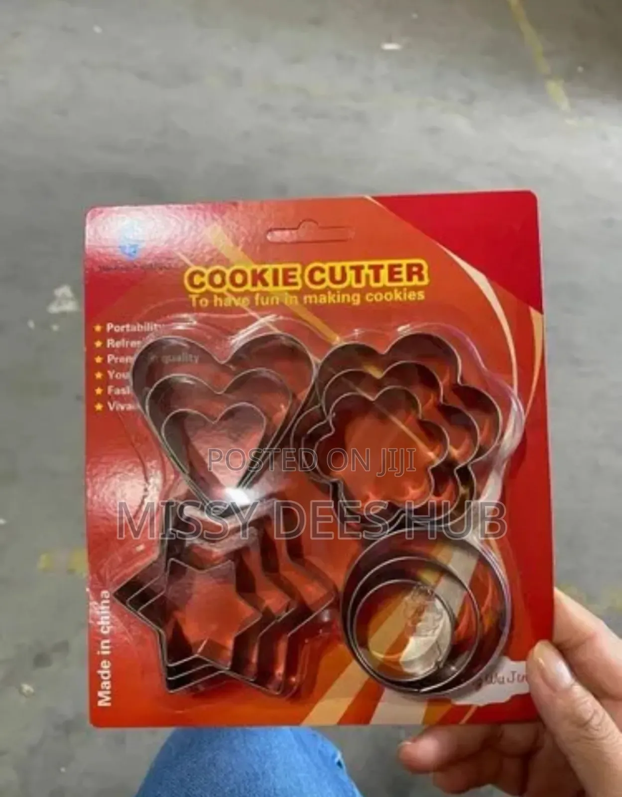 12pcs Cookie Cutter Set