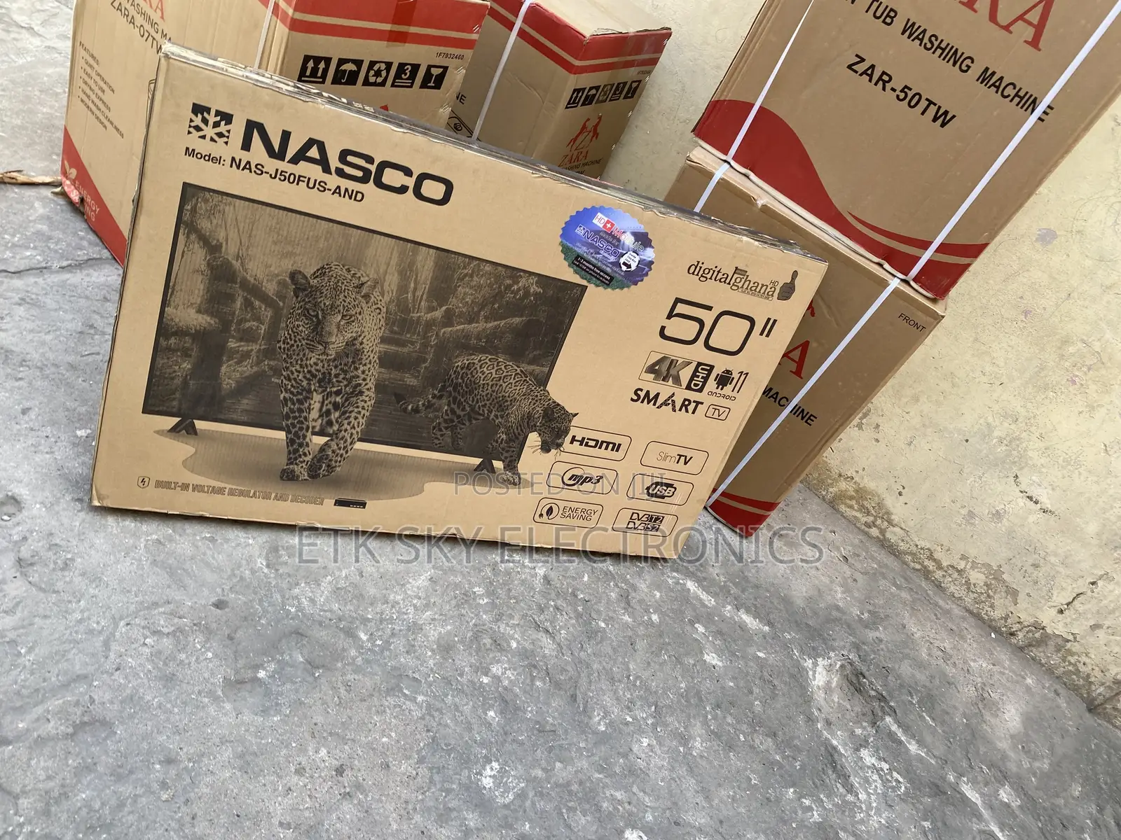 Personable Nasco 50 Smart Android UHD Tv