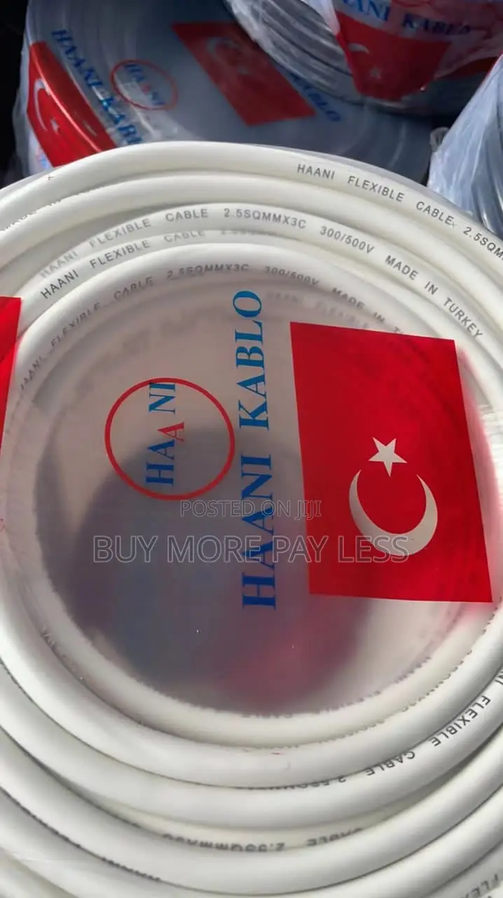 2.5x3mm Haani Turkey Coreflex Cable
