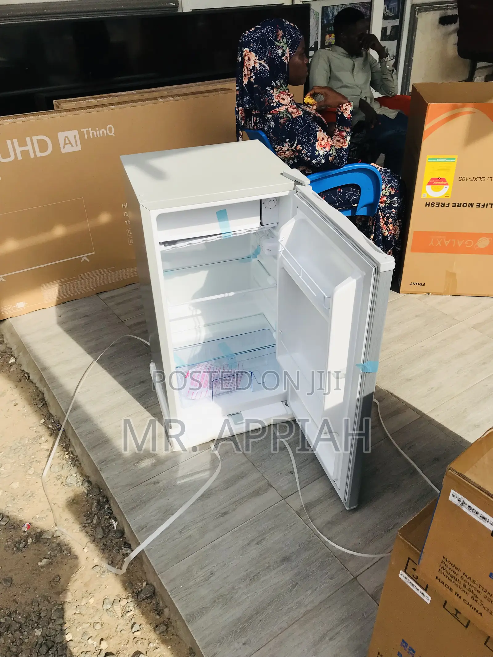 2 Door Electric Galaxy Refrigerator(Silver).
